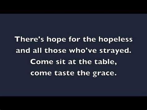 come as you are david crowder lyrics